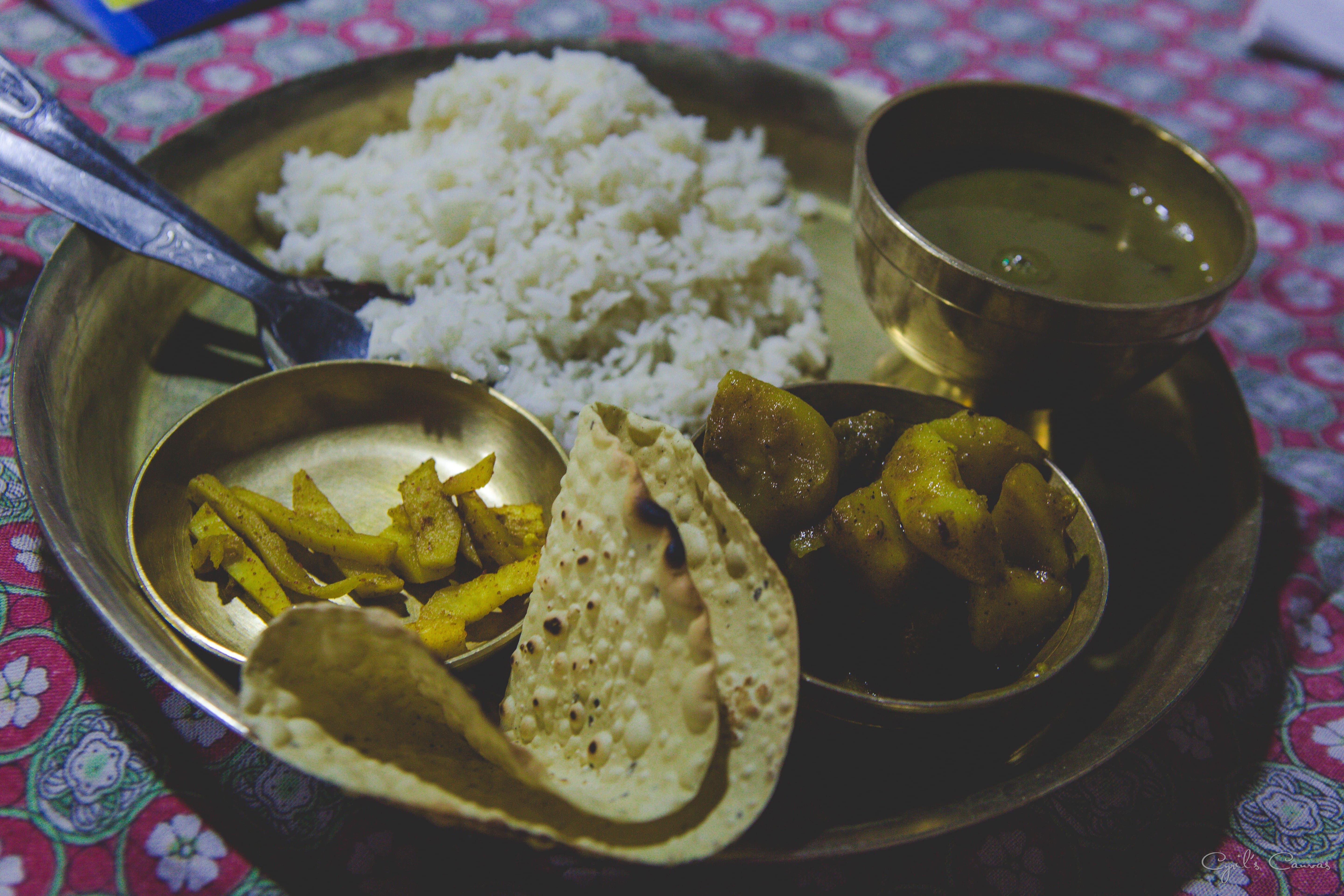 Food during Everest Base Camp Trek